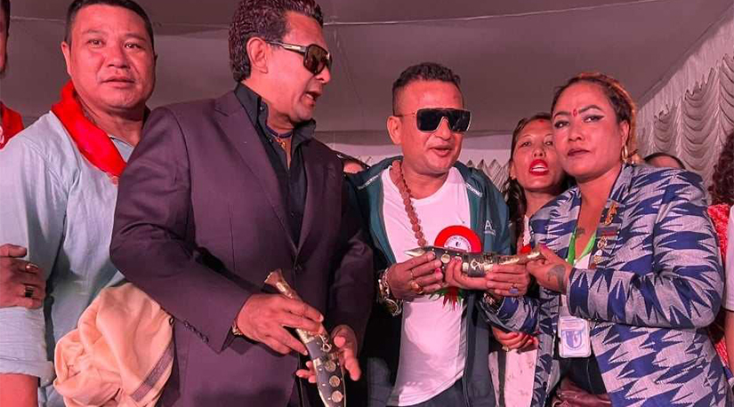 काठमाडौंको स्वयंभु भुँइखेल चौरमा सांस्कृतिक तथा अन्तरास्ट्रिय रेस्लिङ खेल सम्पन्न