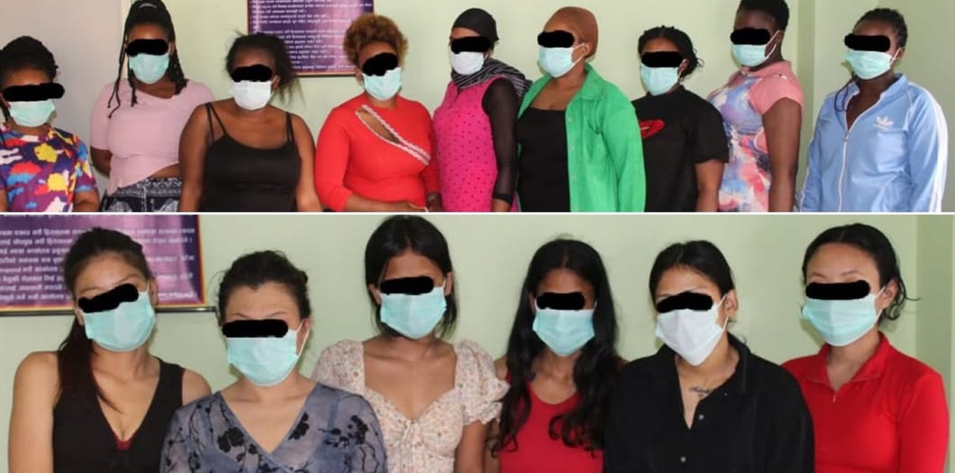 २० जना युगाण्डाका युवती प्रहरी नियन्त्रणमा
