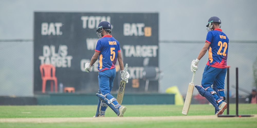 एकदिवसीय शृङ्खलामा नेपाल लगातार पराजित