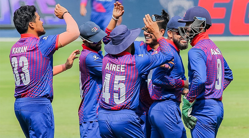 माल्दिभ्सलाई १३८ रनले हराउँदै नेपाल क्वाटरफाइनलमा