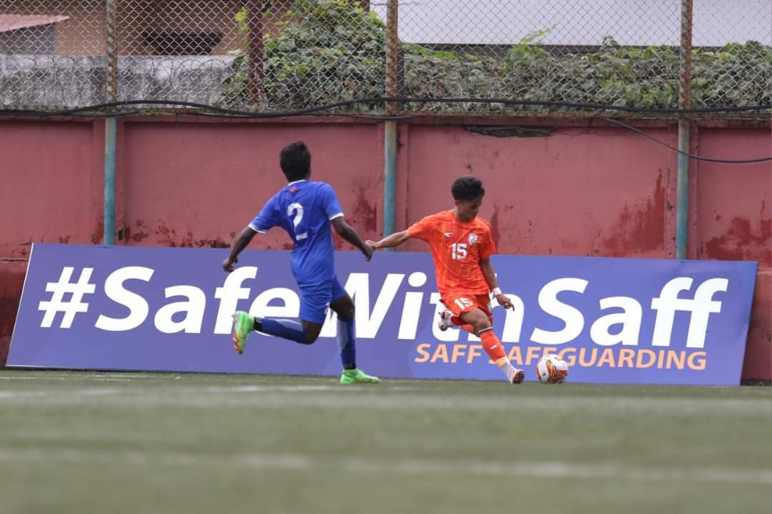 माल्दिभ्सलाई पराजित गर्दै भारत सेमिफाइनलमा प्रवेश