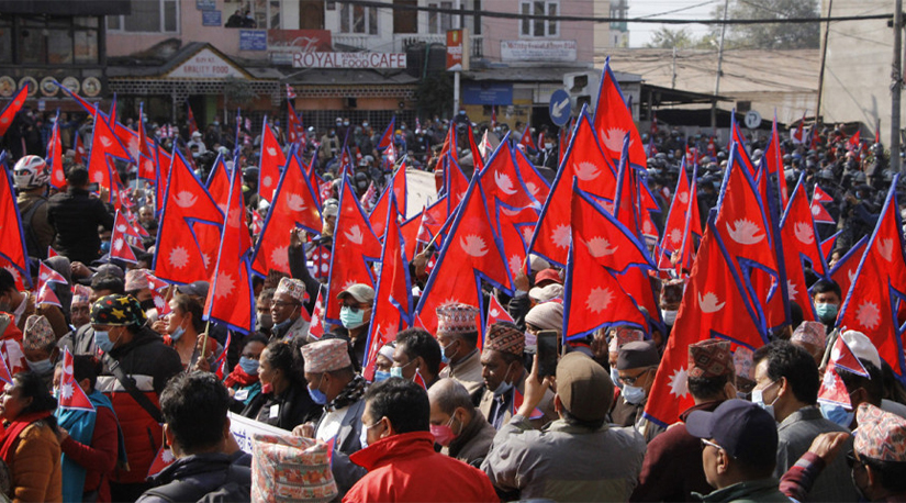 अराजक आक्रोश पोख्दैमा जनआन्दोलन हुदैन