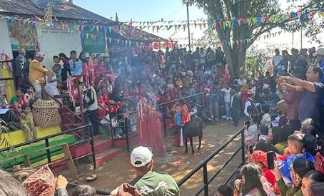 दशैको नवमी आज शक्तिपीठहरुमा पशुबलि