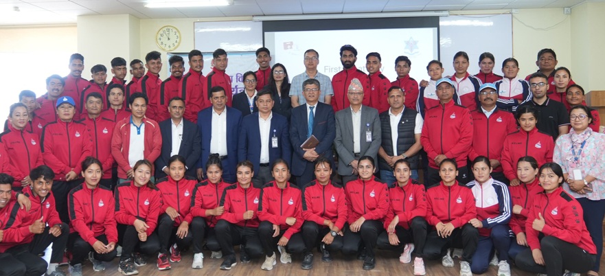 खेलाडी दुर्घटनाविरुद्धको सचेतना कार्यक्रम सम्पन्न