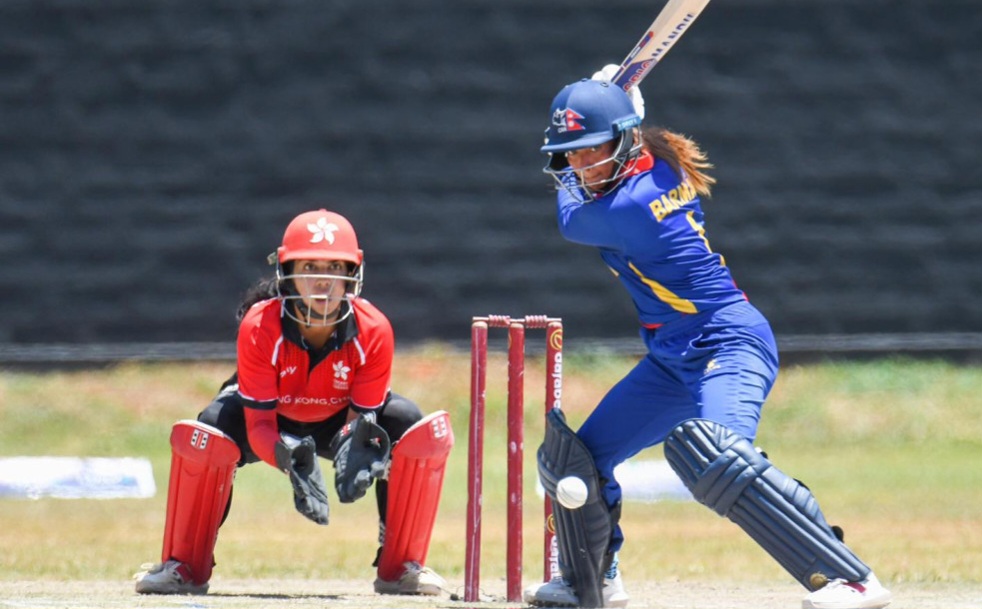महिला टी-ट्वेन्टी क्रिकेट : नेपालसॅग हङकङ ६ विकेटले पराजित