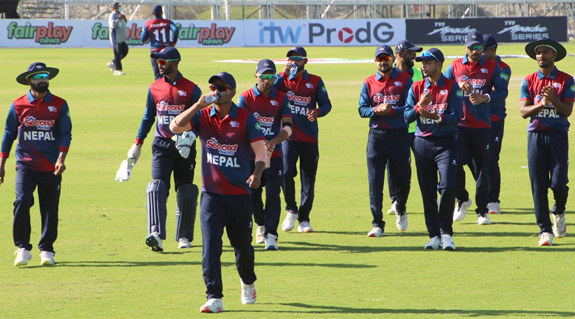 टी–२० विश्वकप छनोटमा नेपालको सुखद सुरुवात, सिंगापुरमाथि ८ विकेटको जित