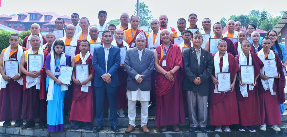 आत्मानुशासन, करुणा, सहिष्णुता र अहिंसालाई व्यवहारमा उतारौं : राष्ट्रपति