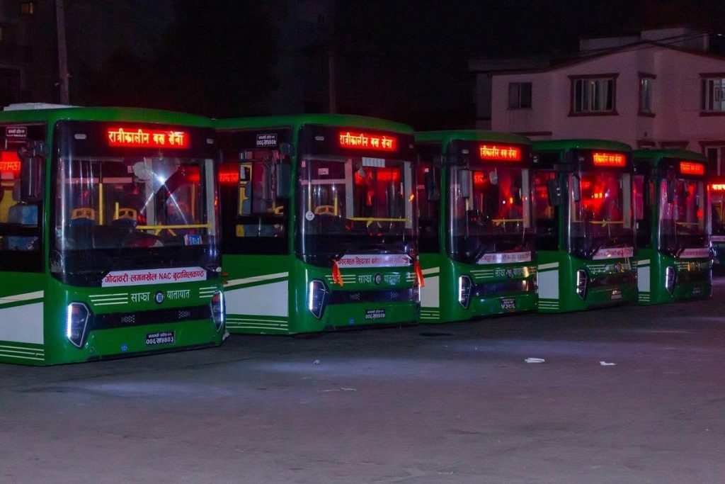 रात्रिकालीन बस सेवा सञ्चालन गर्न उपत्यकाका नौ स्थानीय तह तयार