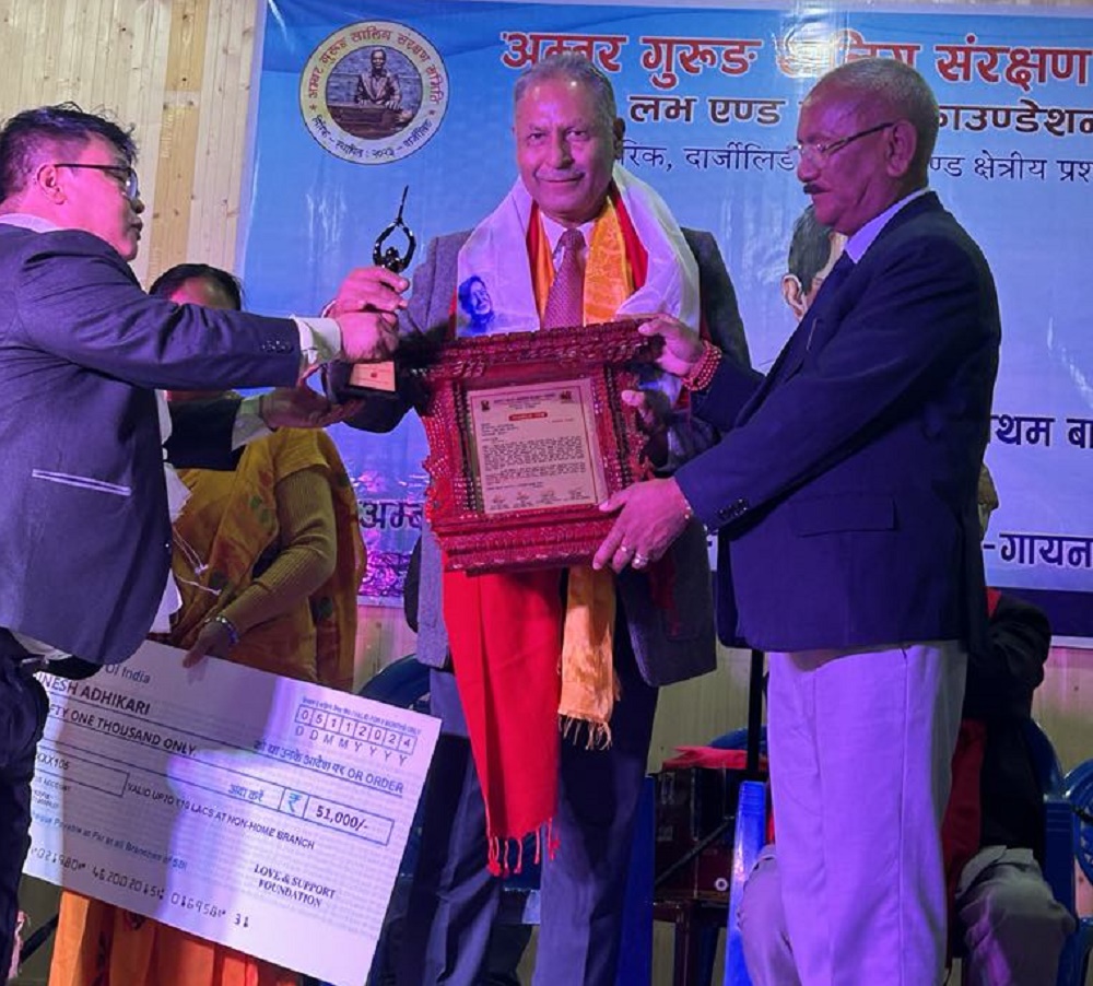 गायक सङ्गीतकार अधिकारी, राई र रसाइलीलाई अम्बर गुरुङ स्मृति पुरस्कृत