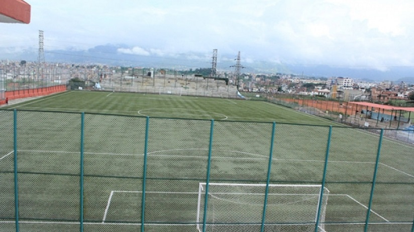 साफ यु-२० अघी एन्फा मैदानको निरीक्षणमा पदाधिकारी