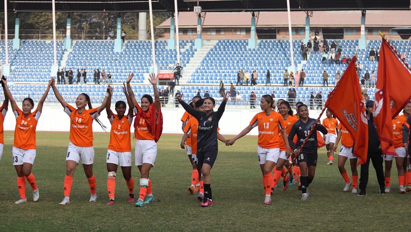 एपीएफले जित्यो एन्फा महिला लिगको उपाधि