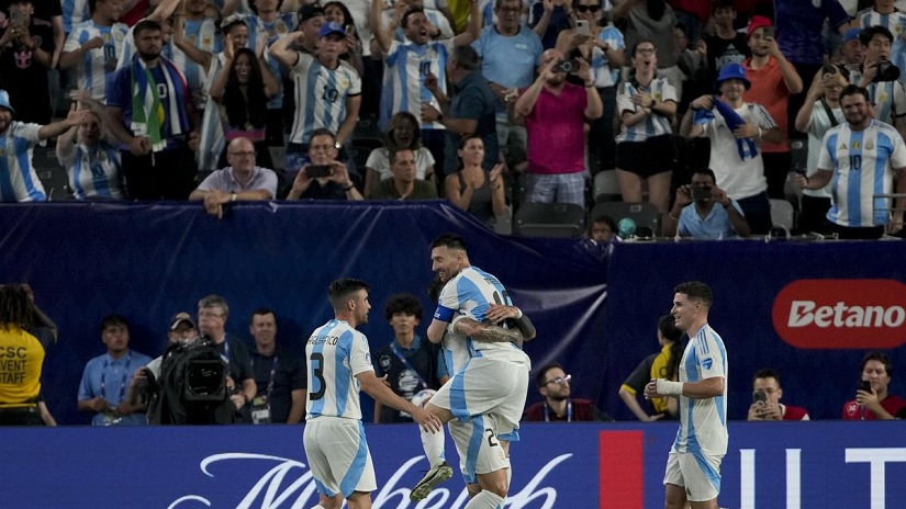 क्यानडालाई हराउँदै अर्जेन्टिना कोपा अमेरिकाको फाइनलमा
