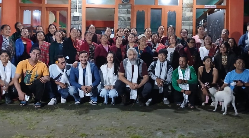 मैत्रीपूर्ण फुटबल प्रतियोगिताः मनाङको तालगाउँ खेलाडी र कलाकारले भरिभराउ