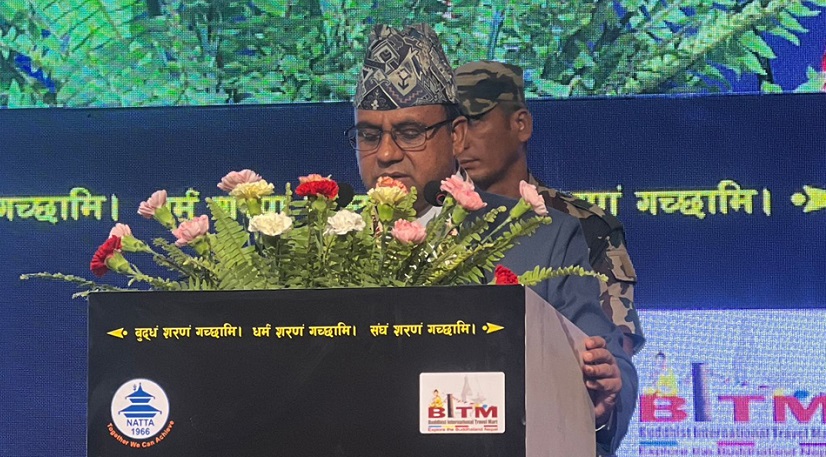 नेपाललाई बौद्ध, आध्यात्म र शान्ति पर्यटनको विश्व केन्द्रका रूपमा स्थापित गर्छौं : पर्यटनमन्त्री