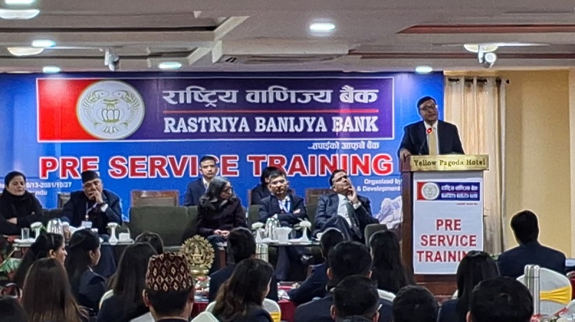 राष्ट्रिय वाणिज्य बैंकका ८९ नवनियुक्त कर्मचारीलाई तालिम