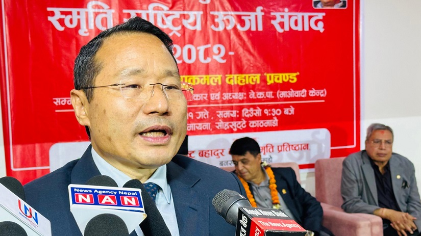 माओवादीले अघि सारेको नीतिले देश ऊर्जामा आत्मनिर्भर बनेको हो : वर्षमान पुन