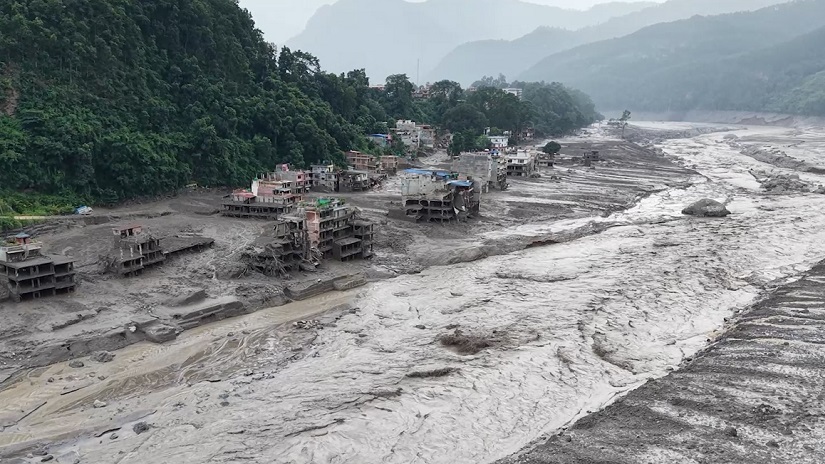 भोटेकोशी बाढी : नुवाकोटमा एउटै घरभित्र २२ जनाको शव फेला