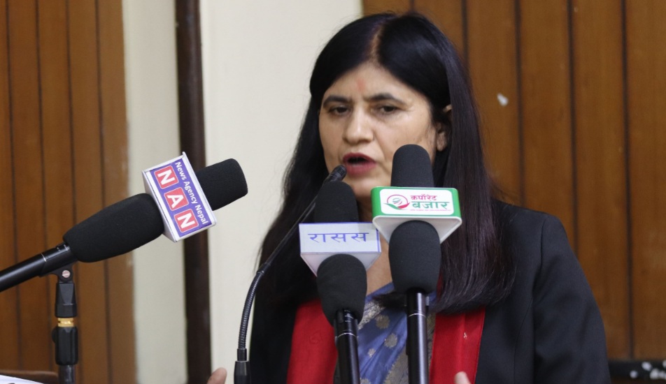 साझा अधिकार कार्यान्वयनमा स्पष्ट नीति आवश्यक : मन्त्री न्यौपाने