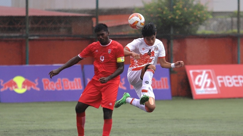 भुटानले माल्दिभ्सलाई २-१ ले हरायो