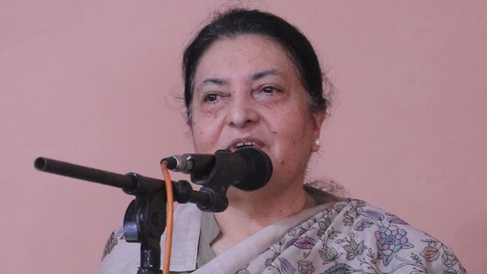 वरिष्ठ नेतामा मनोनीत गरेकोमा भण्डारीद्वारा खुशी व्यक्त