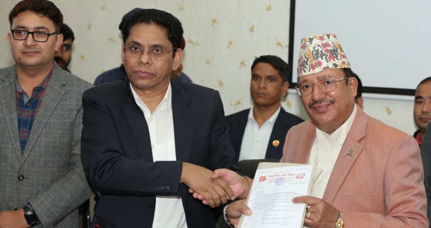 ‘कम्युनिस्ट पार्टी नेपाल’को नाममा पार्टी दर्ता गर्न आयोगमा विप्लव पक्षको निवेदन