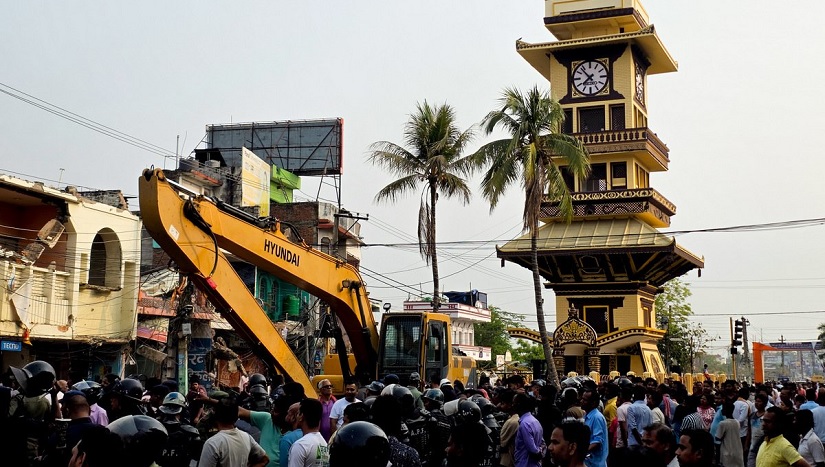 वीरगन्जको मुख्य सडकमा आइतबारदेखि फेरि डोजर चल्ने