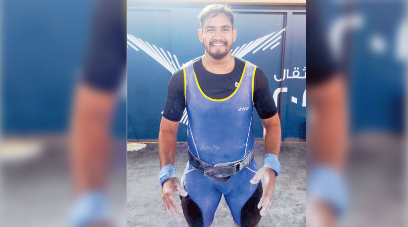 भारोत्तोलनमा विशालको राष्ट्रिय कीर्तिमान