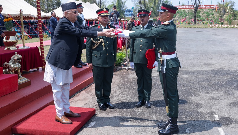राष्ट्रिय सुरक्षाका लागि सक्षम जनशक्ति आजको आवश्यकता हो : प्रधानमन्त्री