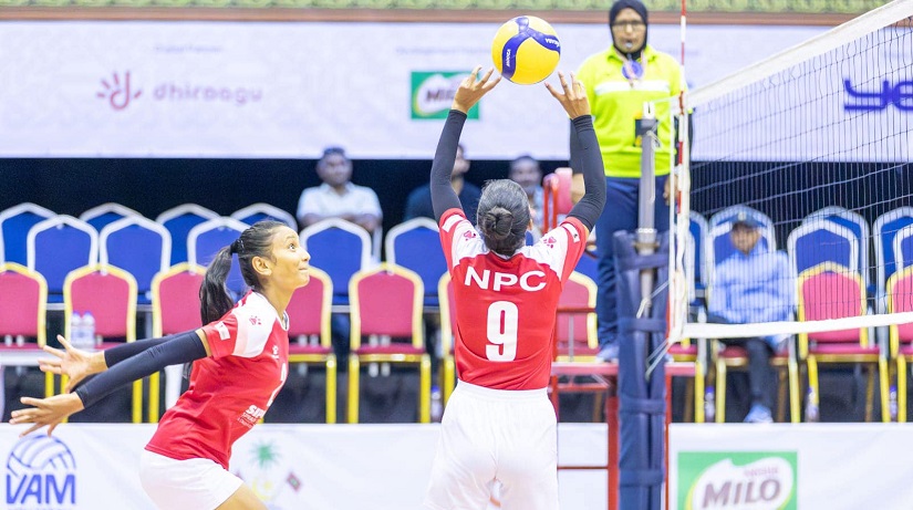 काभा महिला भलिबलः माल्दिभ्सलाई हराउँदै पुलिसफाइनलमा