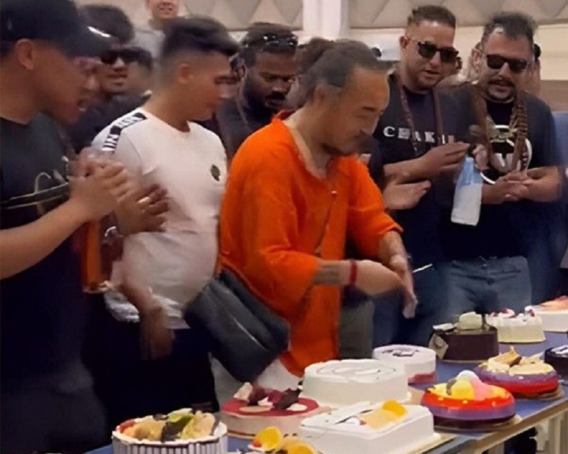 जन्मदिन मनाउँदै गर्दा महाराजगञ्जमा पक्राउ परे चक्रे मिलन