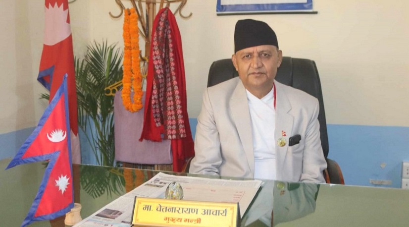लुम्बिनीका मुख्यमन्त्री आचार्यले पाए विश्वासको मत