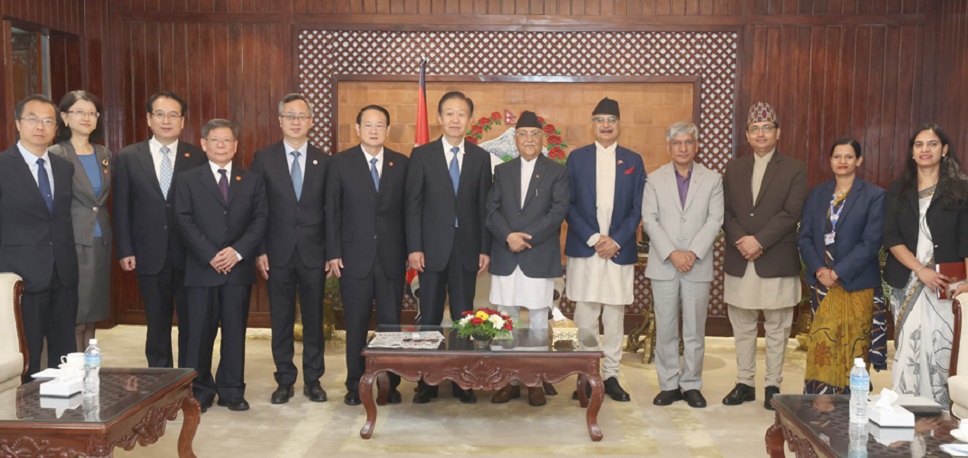 नेपाल एक चीन नीतिप्रति पूर्ण प्रतिबद्ध छ : प्रधानमन्त्री