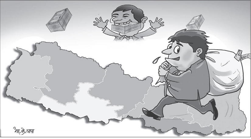 मुलुक भ्रष्टाचारीको चंगुलमा