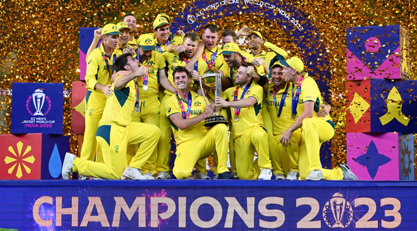 भारतलाई हराउँदै अष्ट्रेलियाले छैटौंपटक जित्यो विश्वकपको उपाधि