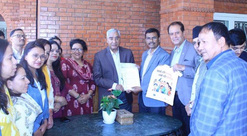 प्रत्यक्ष निर्वाचत प्रणालीभित्र समानुपातिक सहभागिता गराउनुपर्छ : देउवा