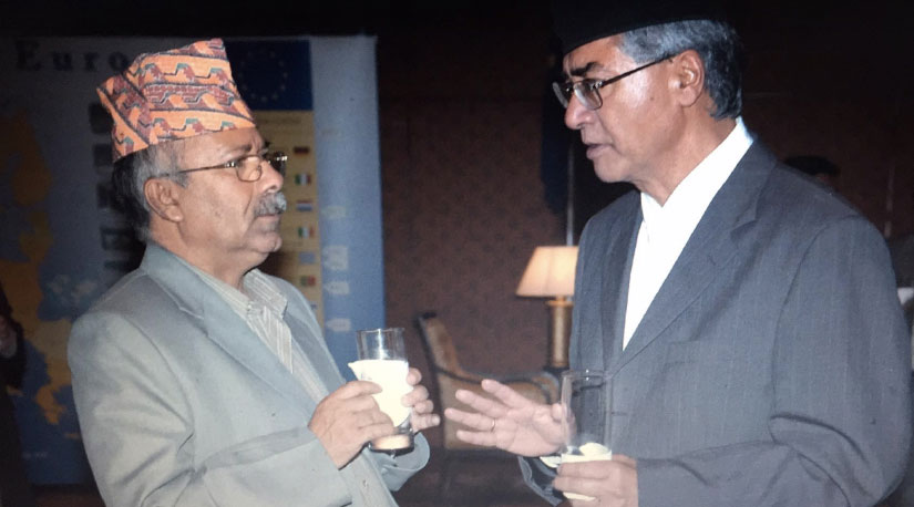राष्ट्रपतिमा कांग्रेसलाई सहयोग गर्न नेपाललाई देउवाको आग्रह