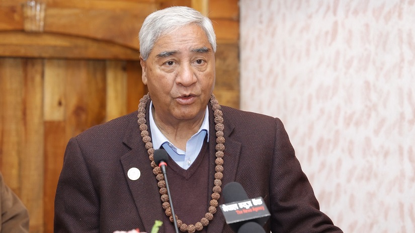 पार्टी एकढिक्का भए यही प्रणालीमा बहुमत ल्याउन सकिन्छ : देउवा