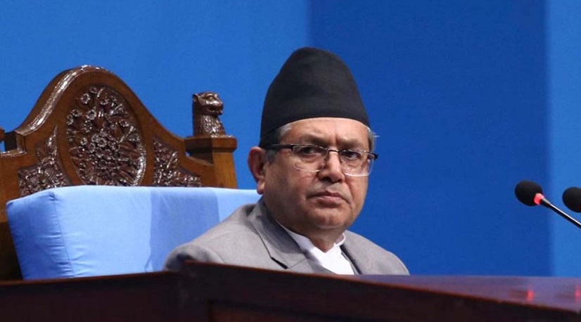स्वर्णिम वाग्लेले प्रकृतिको परिवारलाई नै श्रद्धाञ्जली व्यक्त गरेको कुरा सच्याउन सभामुखको निर्देशन
