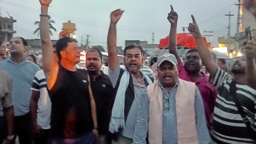 ढल्केवरमा प्रस्तावित ट्रमा सेन्टर अन्यत्रै सारिने भएपछी विरोध प्रदर्शन
