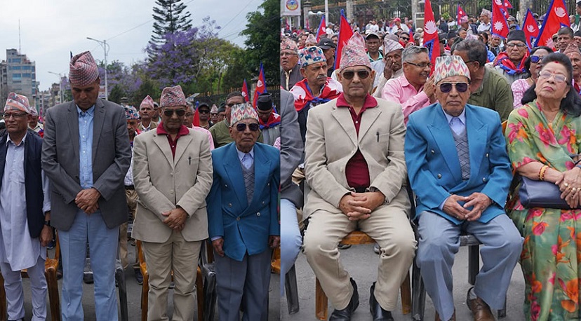 उपचारका लागि छुटेका धवल शम्शेर पुनः राजावादी आन्दोलनमा सक्रिय