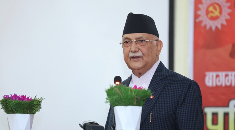 ८४ मा एमालेको स्पष्ट बहुमत आउँछ : ओली