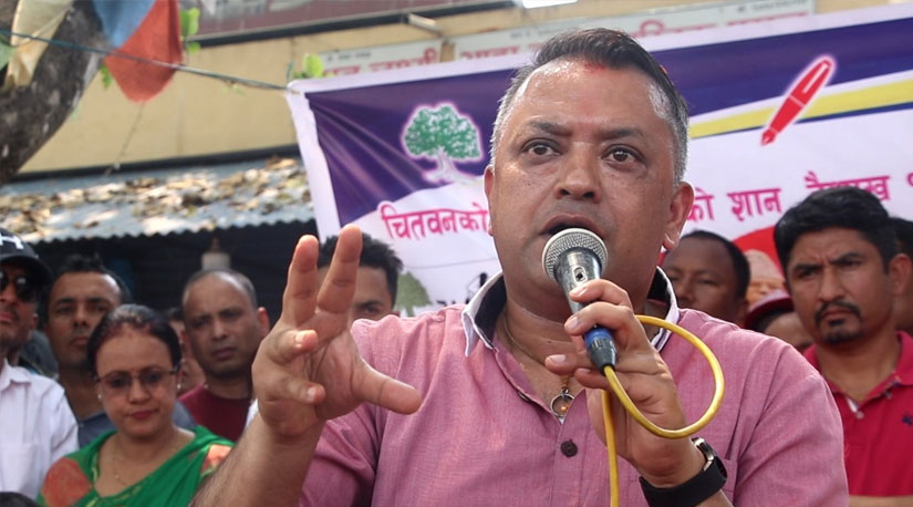 रवि लामिछानले भावनाको व्यापार गरे : गगन थापा