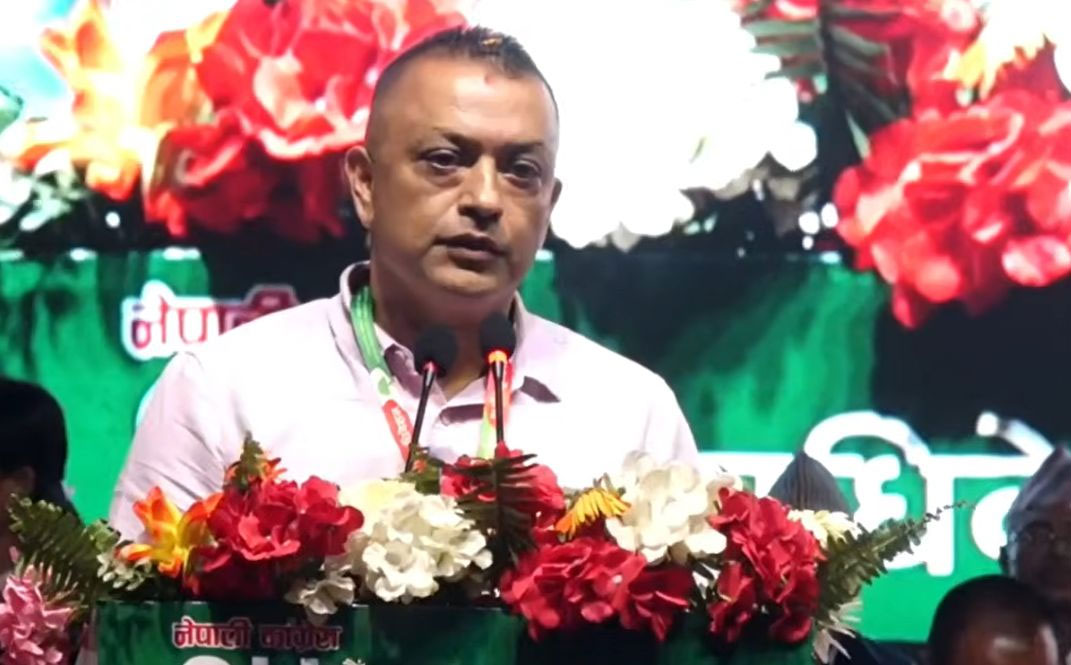 पूर्वसभापति देउवाका लागि कुर्सी खाली राखेका थियौँ, तर आउनुभएन : गगन थापा