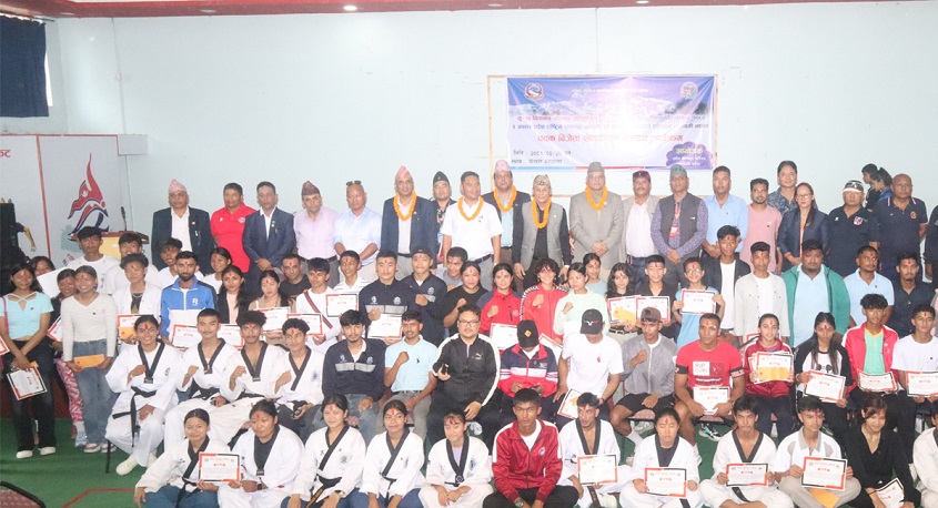 गण्डकी प्रदेशका १७८ खेलाडी पुरस्कृत