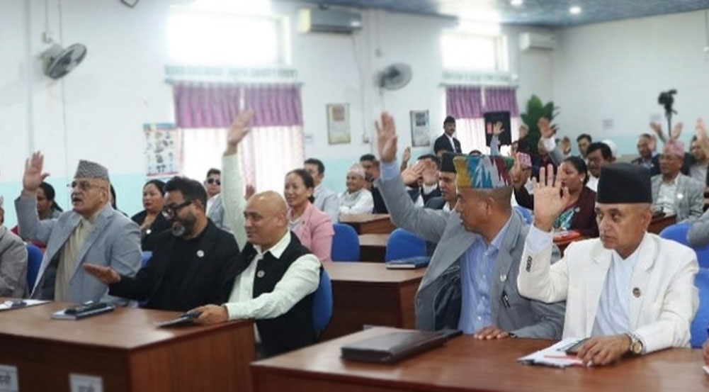 गण्डकी प्रदेश सभाबाट गाँजा खेतीसम्बन्धी विधेयक पुनः सर्वसम्मत पारित