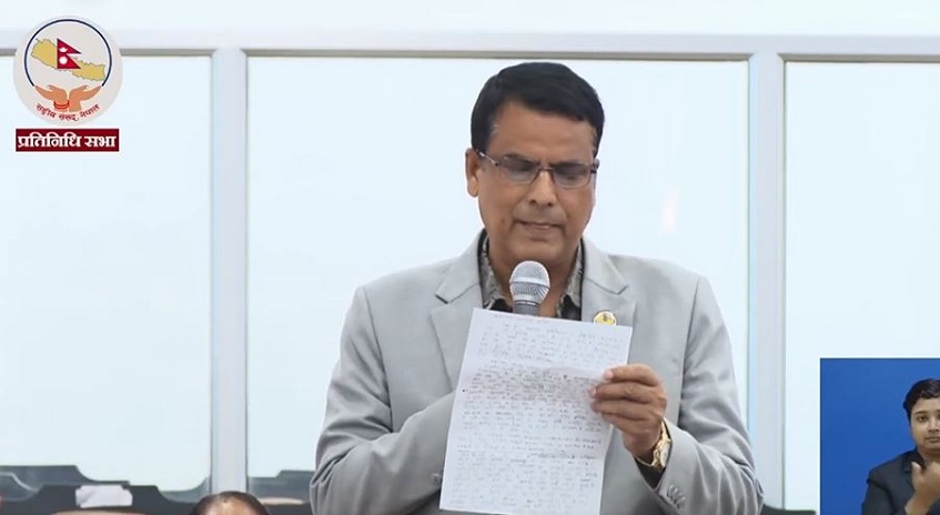प्रधानमन्त्रीको अभिव्यक्तिले राष्ट्रिय स्वाभिमानका गम्भीर धक्का लागेको छ : सांसद ठगुन्ना
