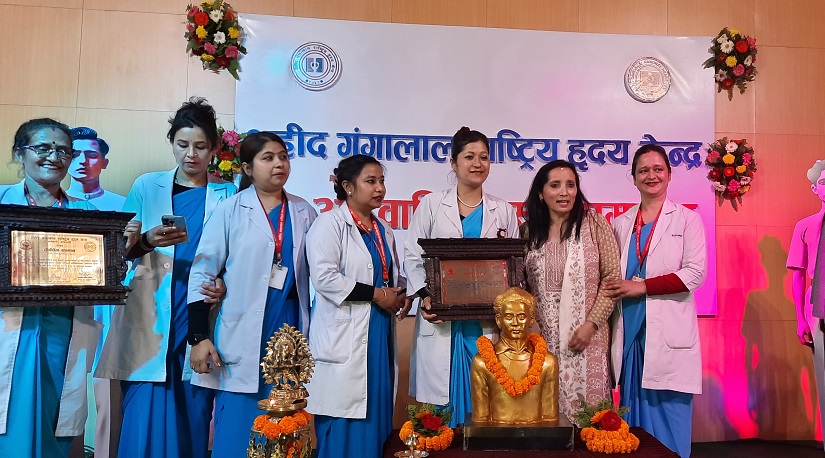 गंगालालले सातै प्रदेशमा मुटु सेवा विस्तार गर्न प्रयास गर्नुपर्छ : स्वास्थ्यमन्त्री पौडेल