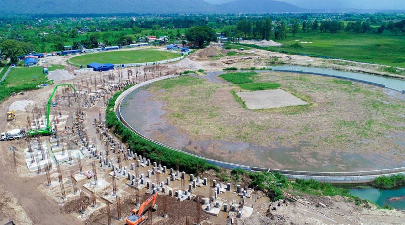 गौतमबुद्ध क्रिकेट रङ्गशाला निर्माणको बाँकी काम सुरु