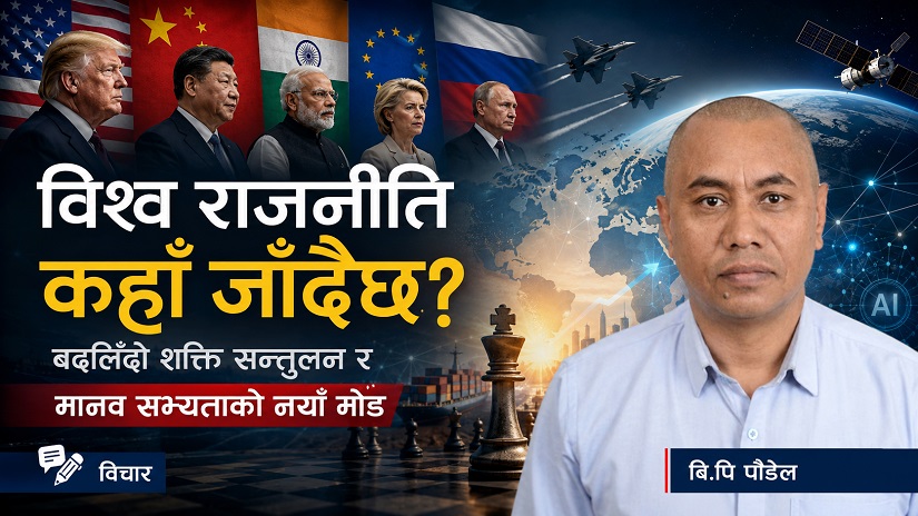 बदलिँदो शक्ति सन्तुलन र मानव सभ्यताको नयाँ मोड