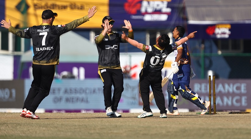 एनपीएल : काठमाडौंसँग पराजित भएसँगै लुम्बिनीको प्लेअफमा पुग्ने सम्भावना समाप्त